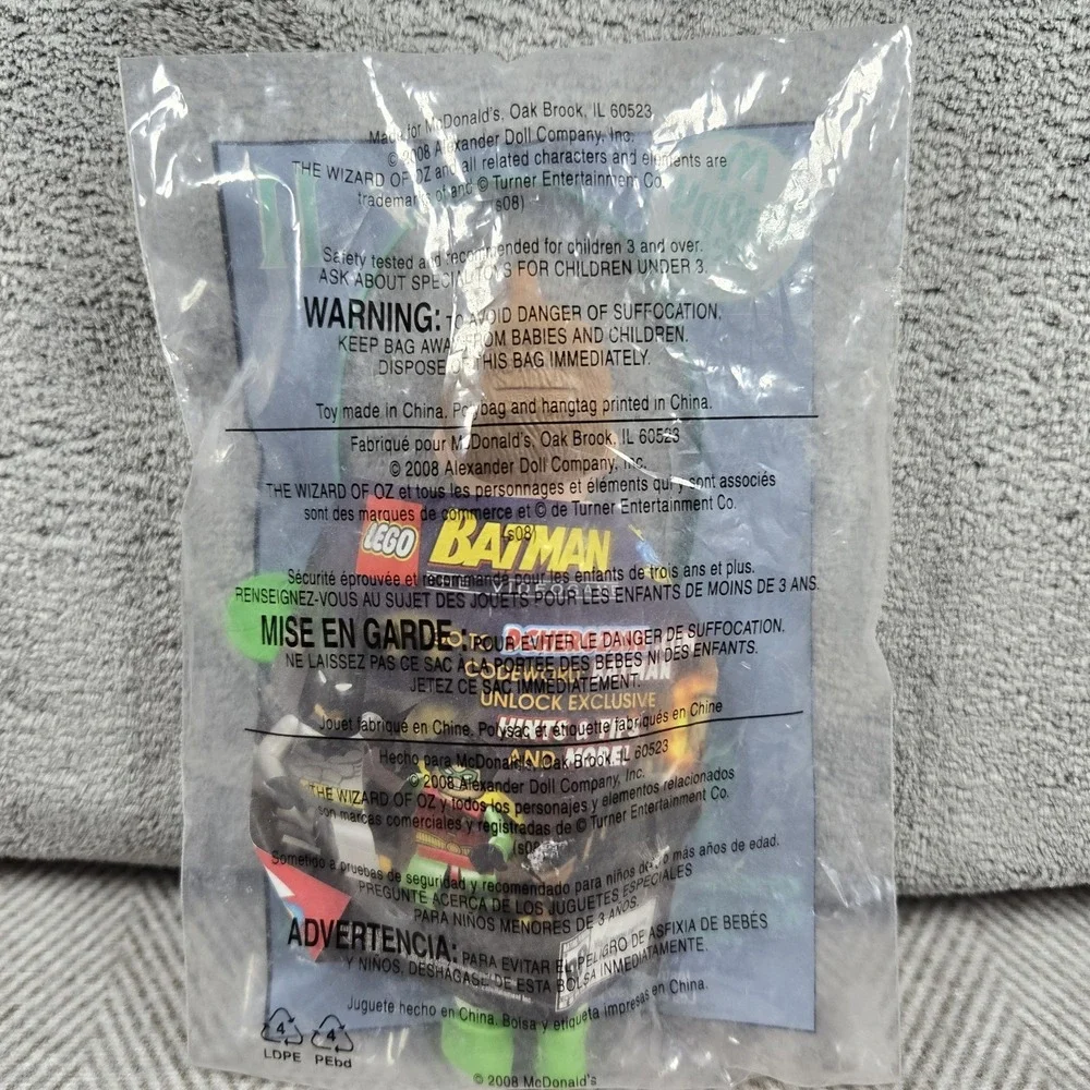 McDonald's Madame‎ Alexander Lollipop Munchkin Doll Wizard of Oz Vintage 2008